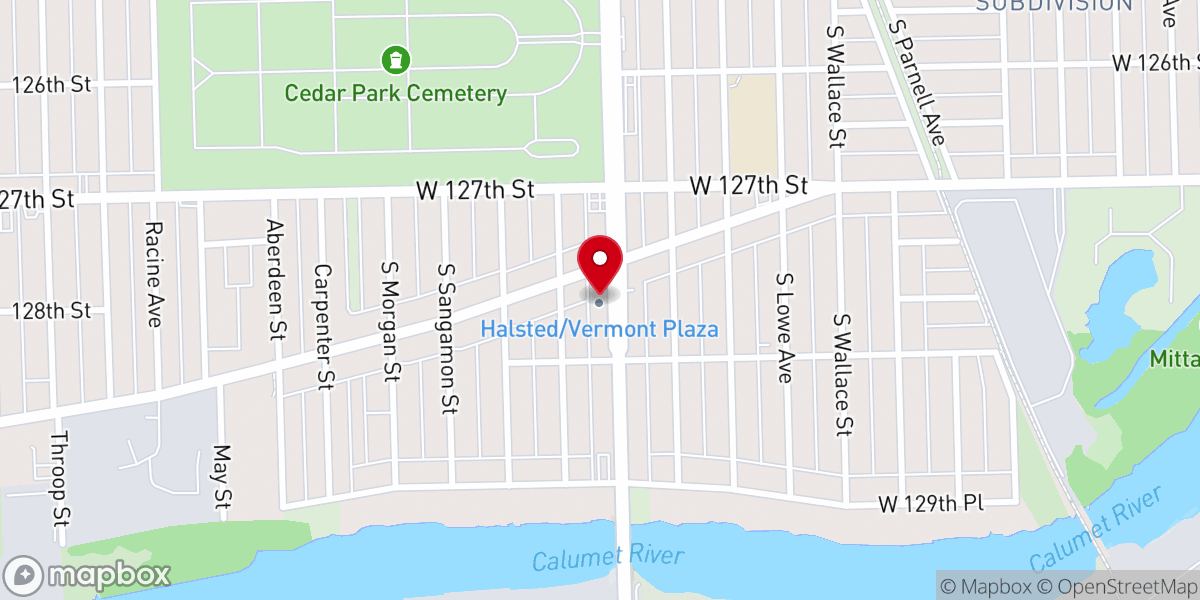 Map showing location of Victory Harvesters International Ministries