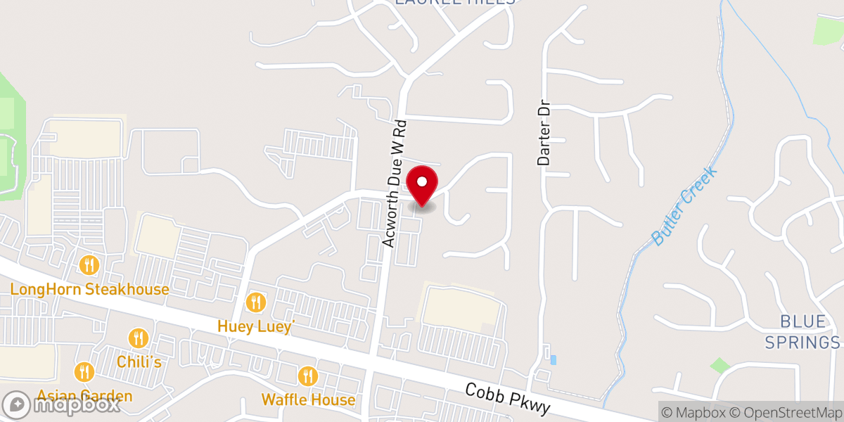 Map showing location of Propel Church