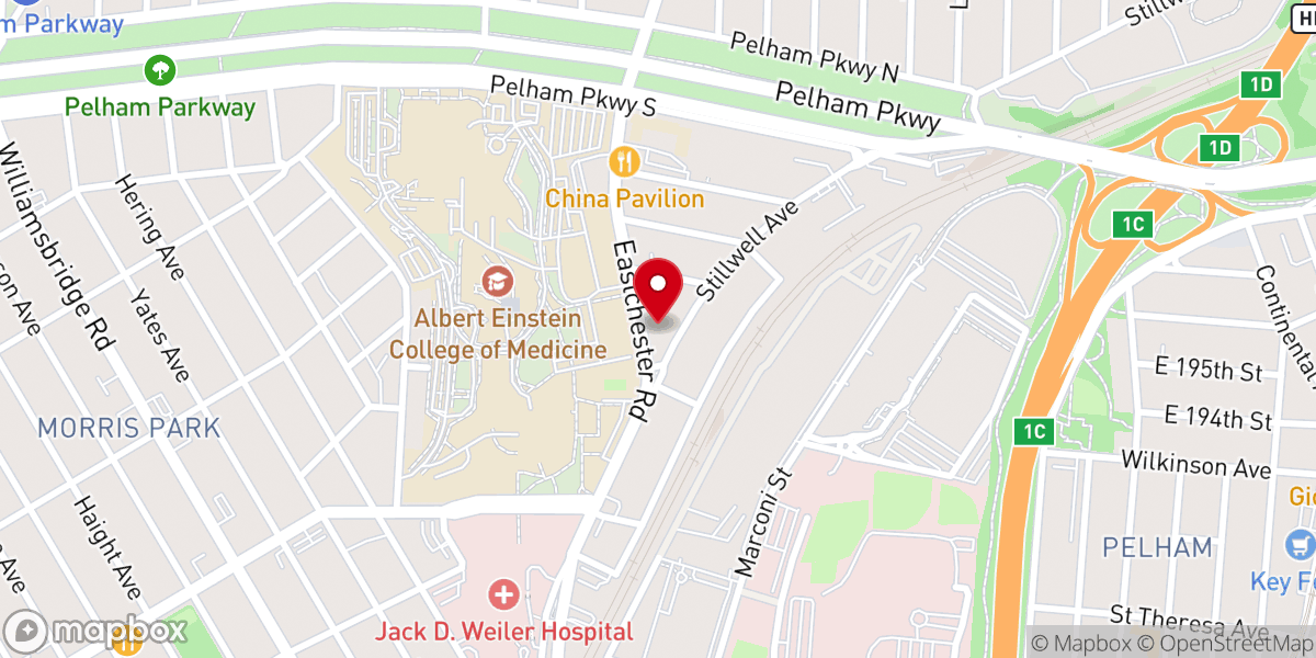 Map showing location of Freedom Worship Church