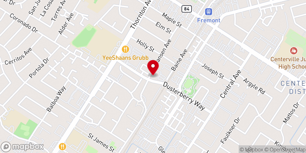Map showing location of Templo Betania Assemblies of God