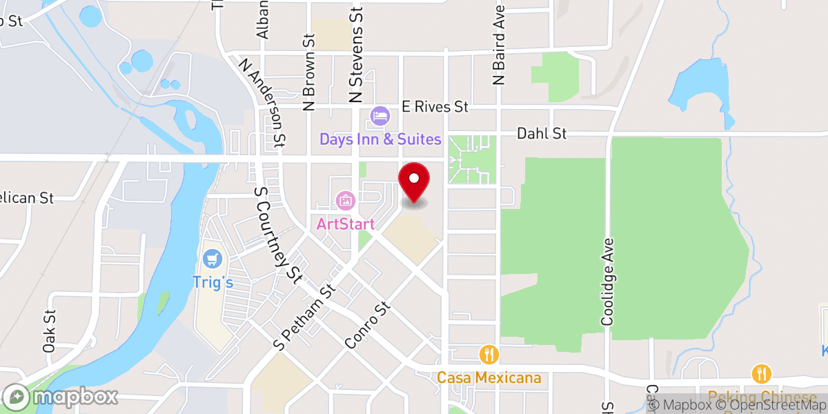 Map showing location of St Augustine's Episcopal Church