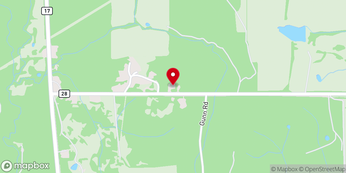 Map showing location of Shiloh Zion Baptist Church