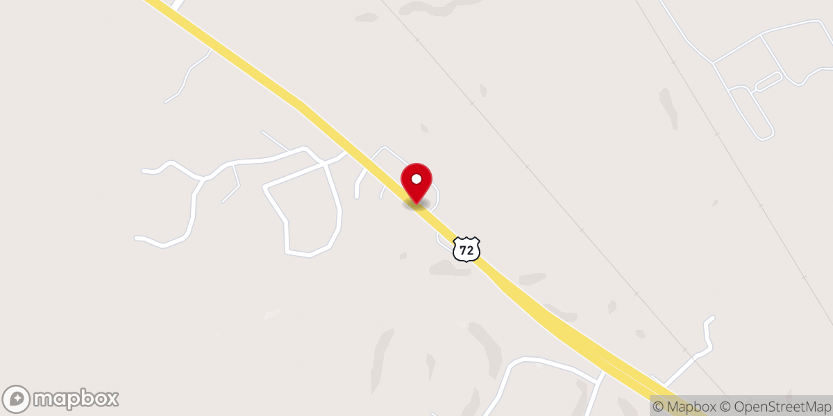 Map showing location of Corinth Seventh-day Adventist Church