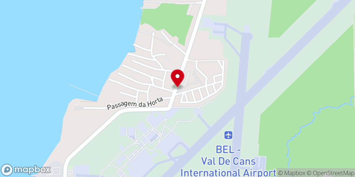 Map showing location of Igreja universal do Reino de Deus