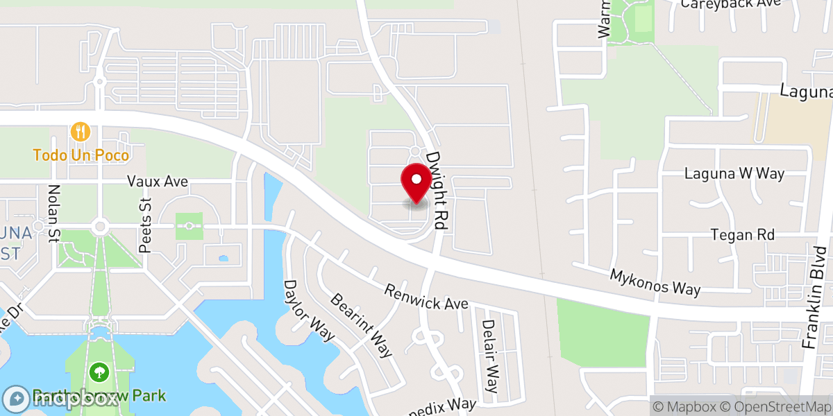 Map showing location of Redeemer Christian Church