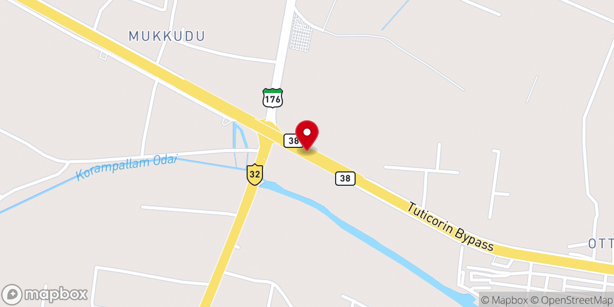 Map showing location of christian assembly church tuticorin