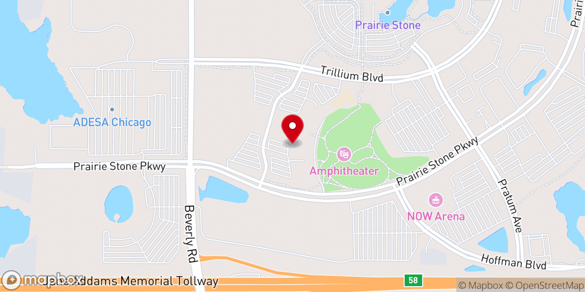 Map showing location of The Salvation Army Central Territory Headquarters
