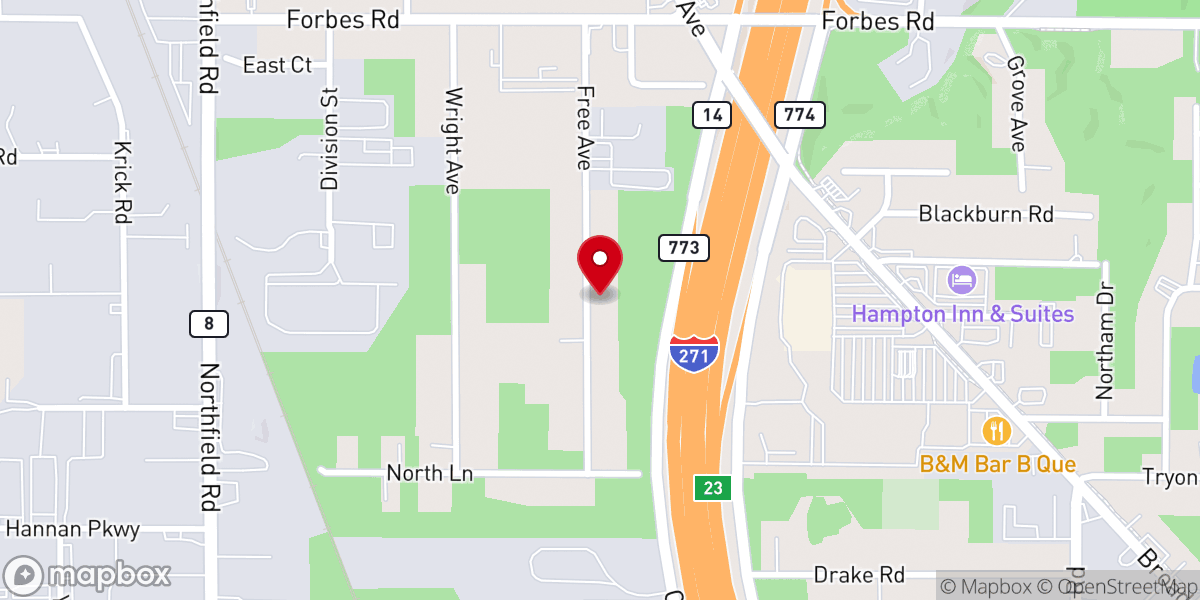 Map showing location of Apostolic Church of Christ