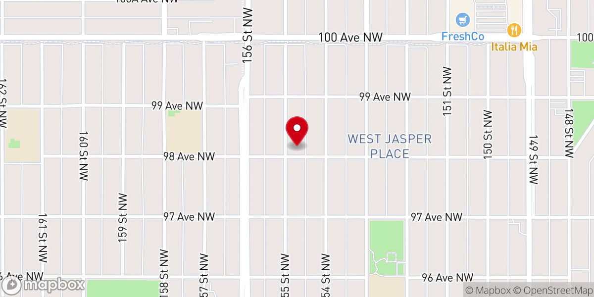 Map showing location of PENTECOSTAL MISSIONARY CHURCH OF CHRIST (4th Watch) Edmonton