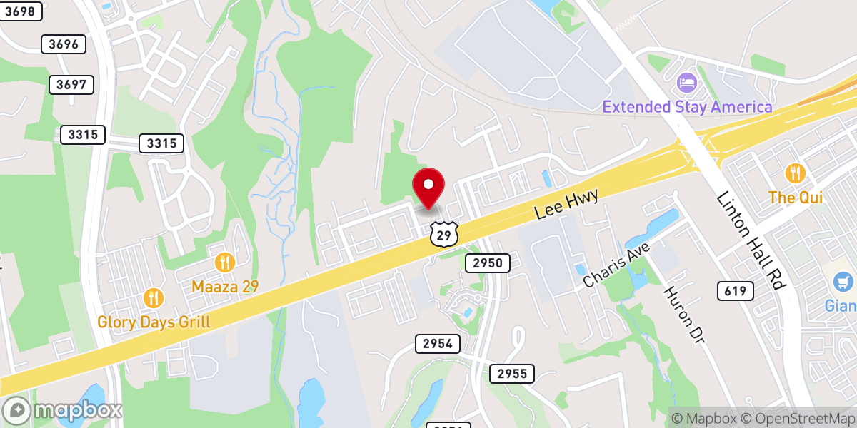 Map showing location of Love Church