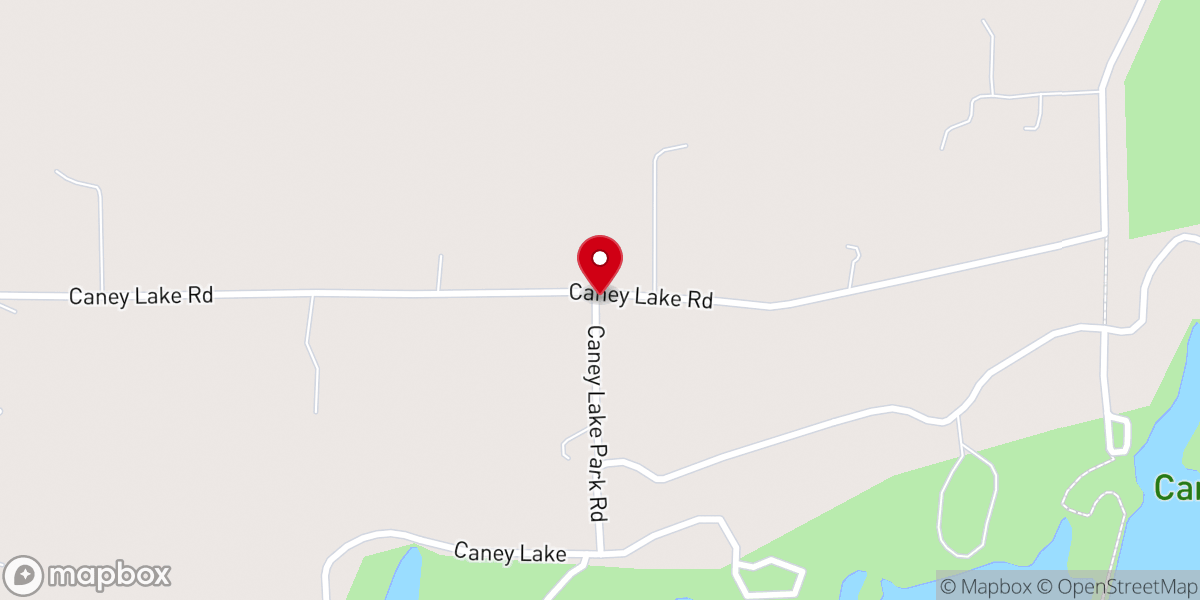 Map showing location of Beaver Dam Campground
