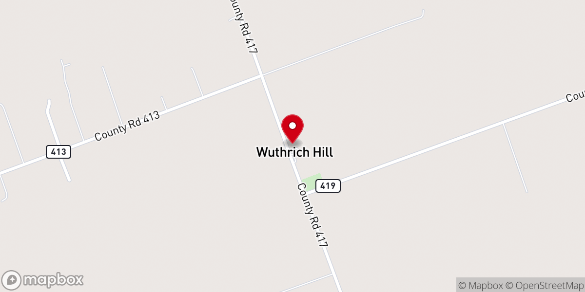 Map showing location of Prince of Peace & Immanuel