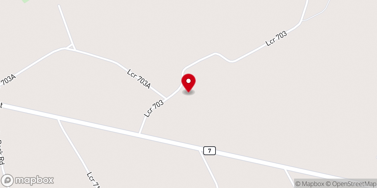 Map showing location of Eutaw Church