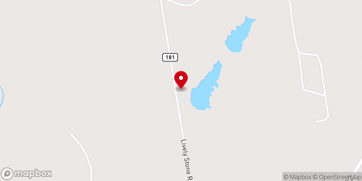 Map showing location of Iglesia de Restauracion Elim Lockhart