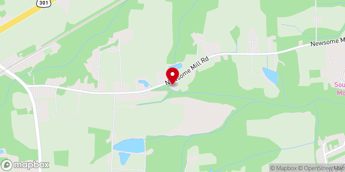 Map showing location of St Mary's Free Will Baptist