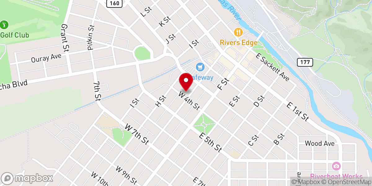 Map showing location of 222 Leadership Inc