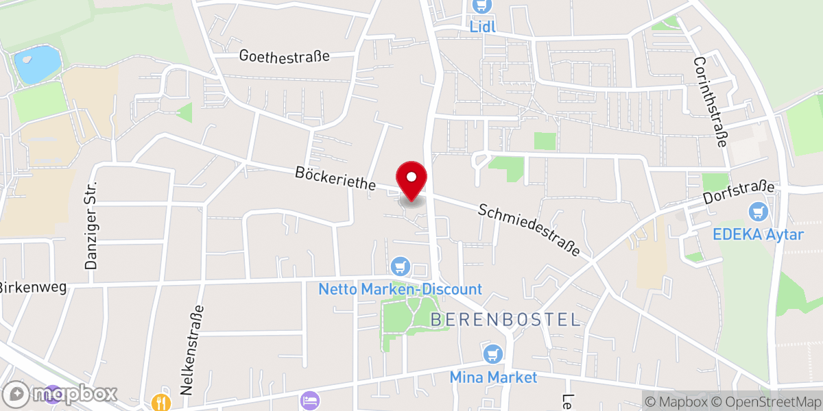 Map showing location of St. Maria Regina