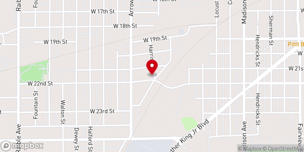 Map showing location of Christ Temple Apostolic Church
