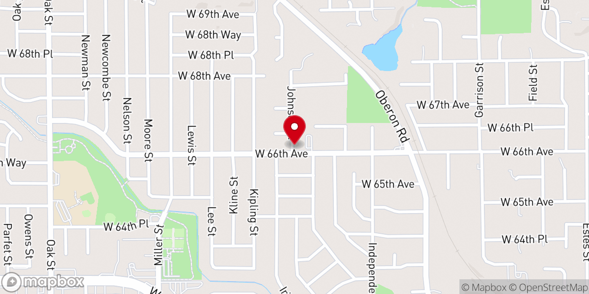 Map showing location of Northwest Friends Church