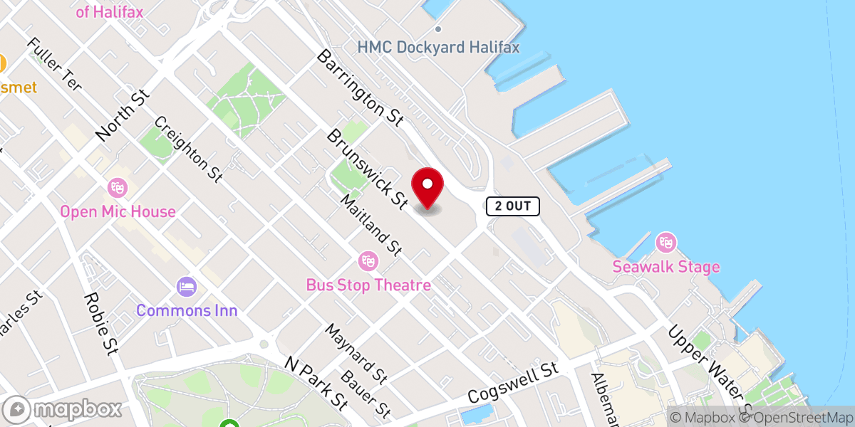 Map showing location of St Patricks Church Restoration Society