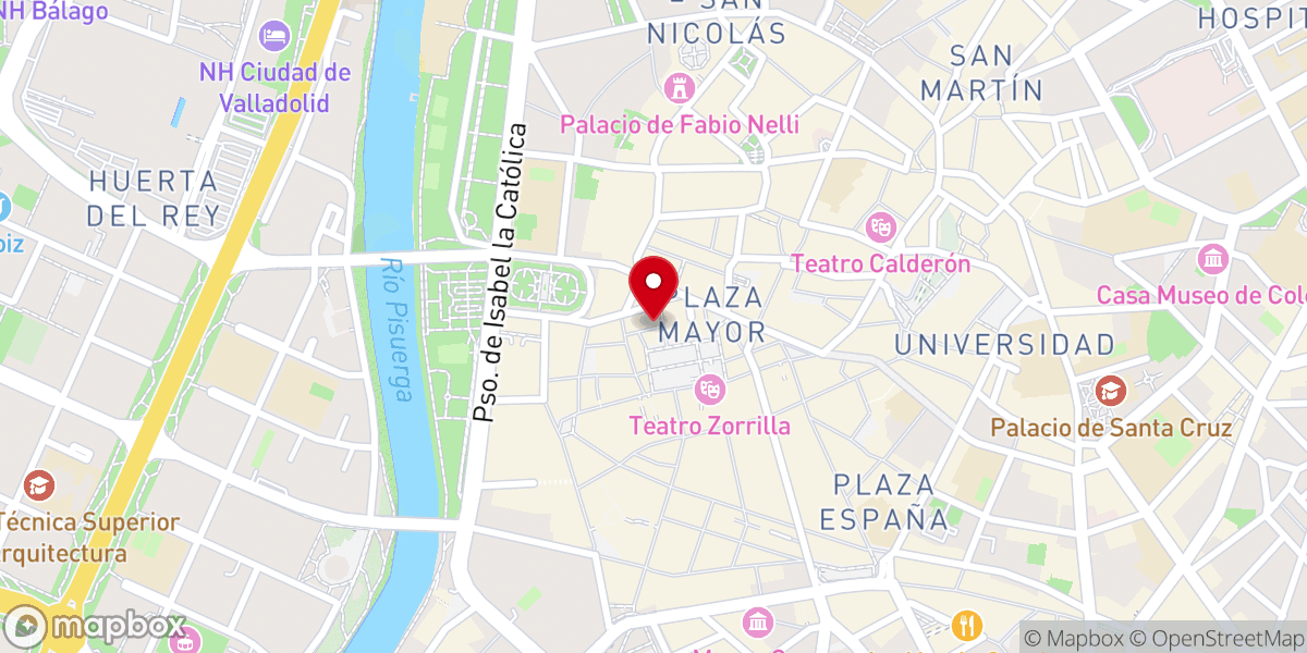 Map showing location of Cofradía Penitencial de Nuestro Padre Jesús Nazareno