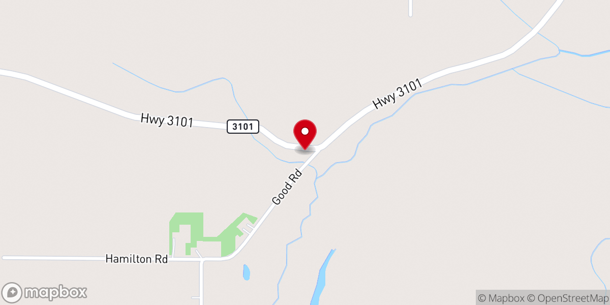 Map showing location of June Gayden Ministries