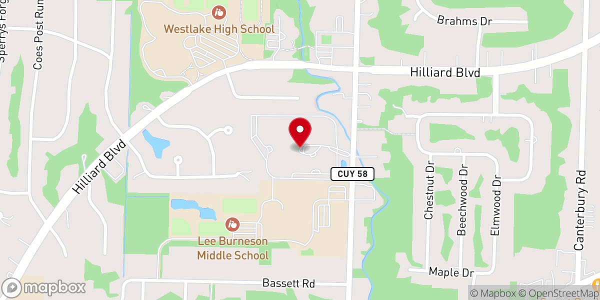Map showing location of Concord Reserve
