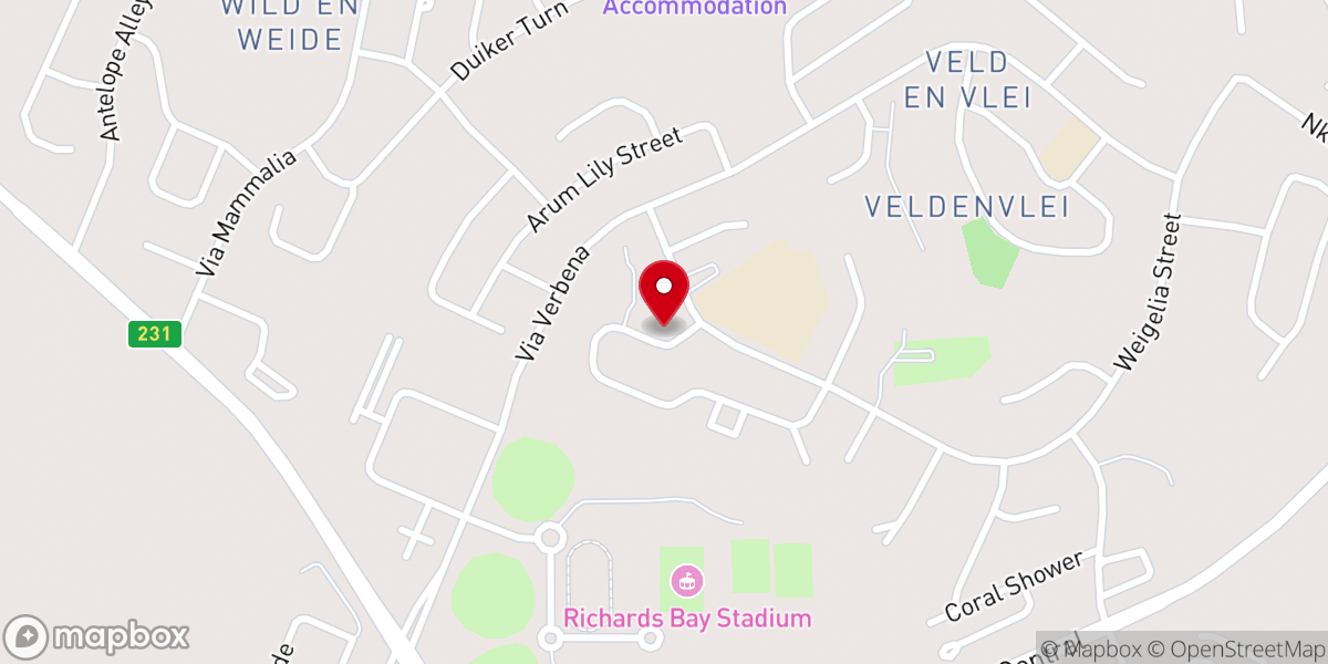 Map showing location of The Abundant Life Centre