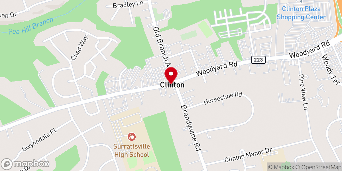 Map showing location of Lee Chapel