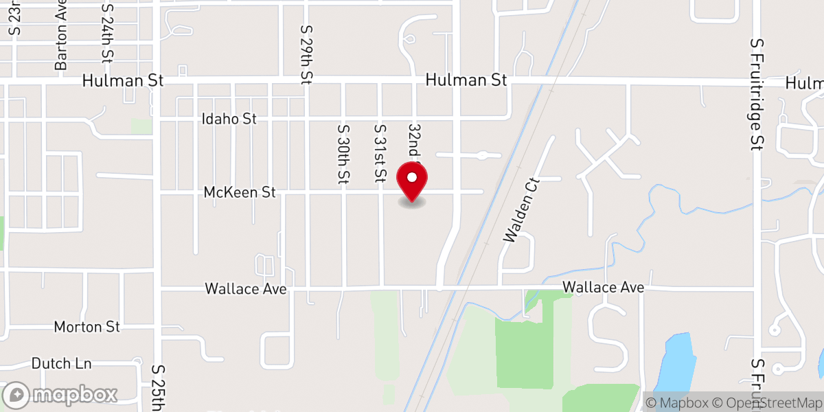 Map showing location of Sugar Grove Free Methodist Church