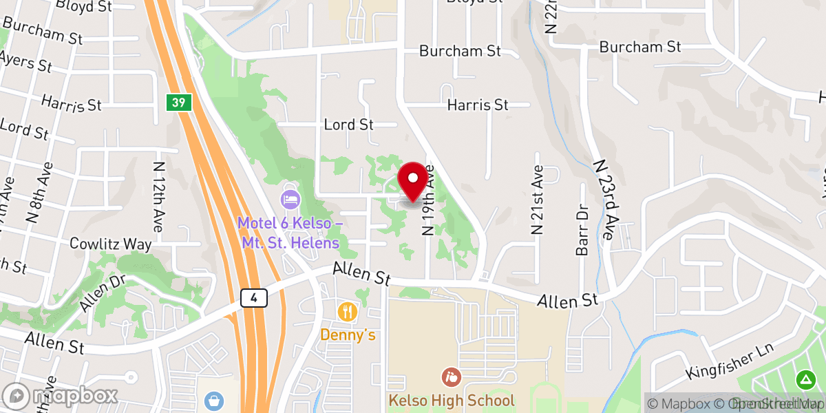 Map showing location of New Horizons Church