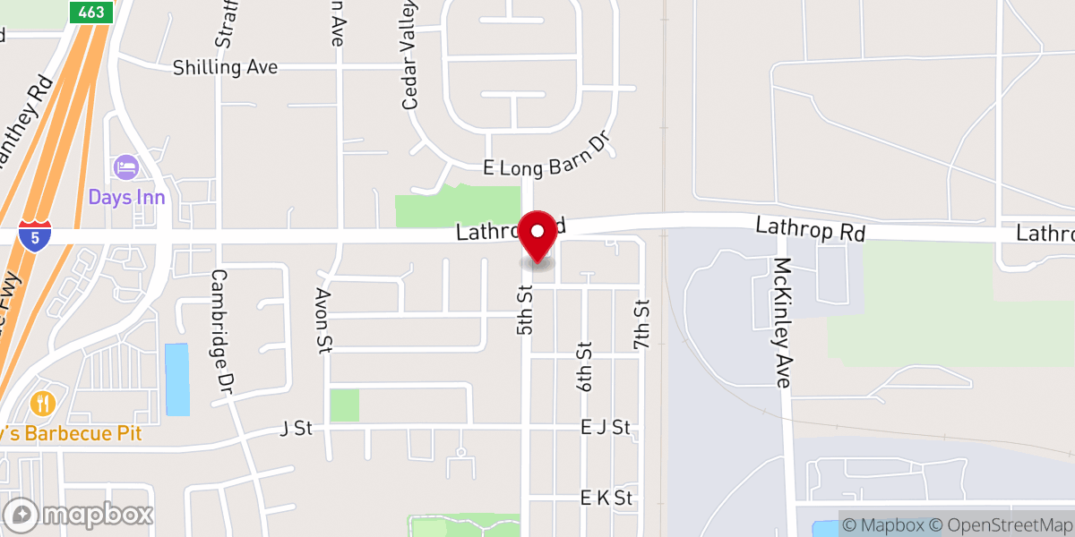 Map showing location of End Time Revival Apostolic Church