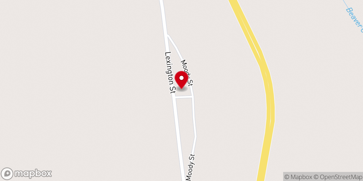 Map showing location of Huntingdon Missionary Baptist