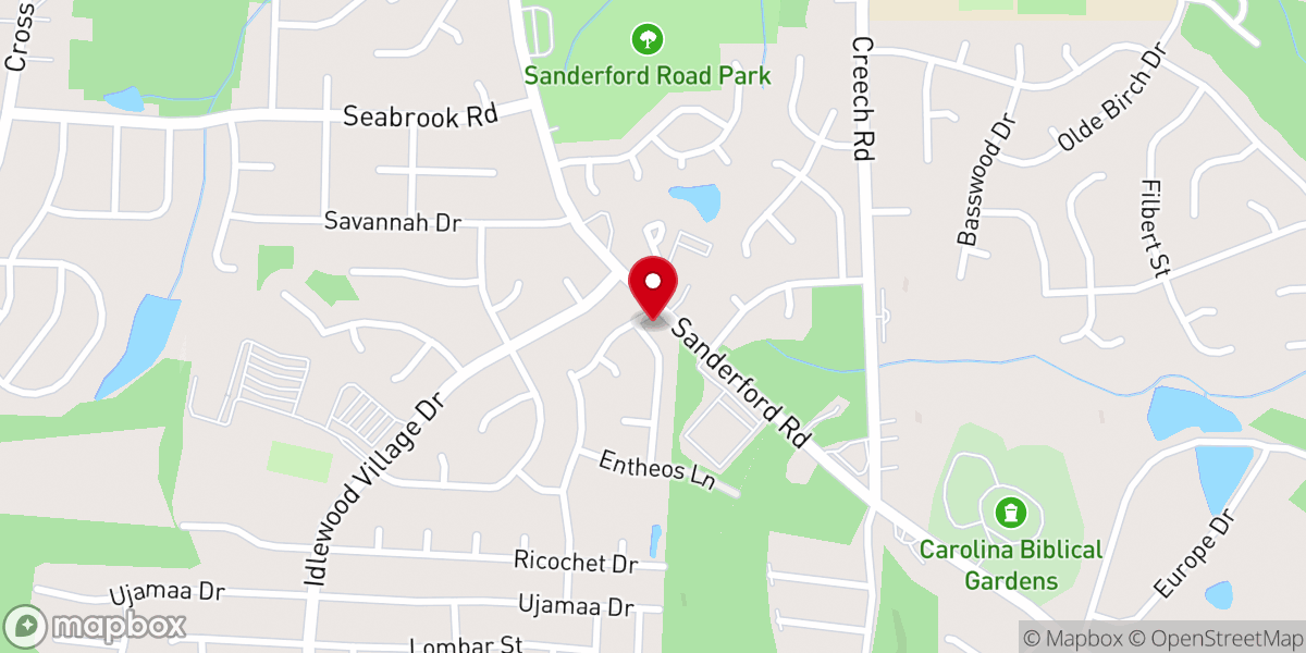 Map showing location of Fresh Anointing Outreach Inc