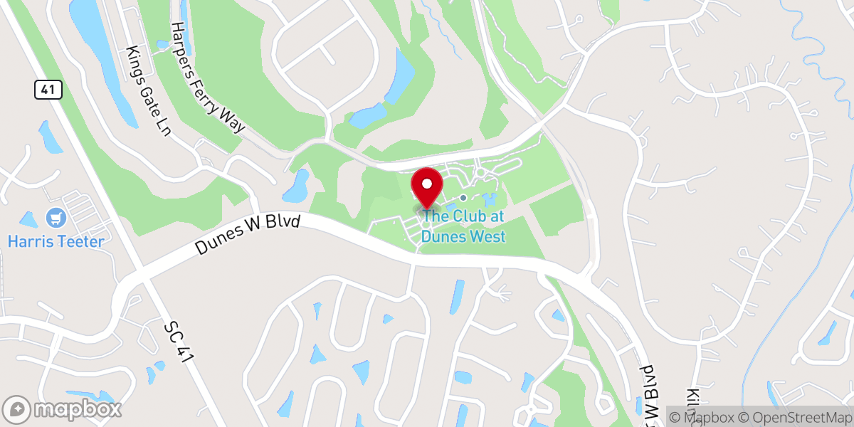 Map showing location of City Life Charleston