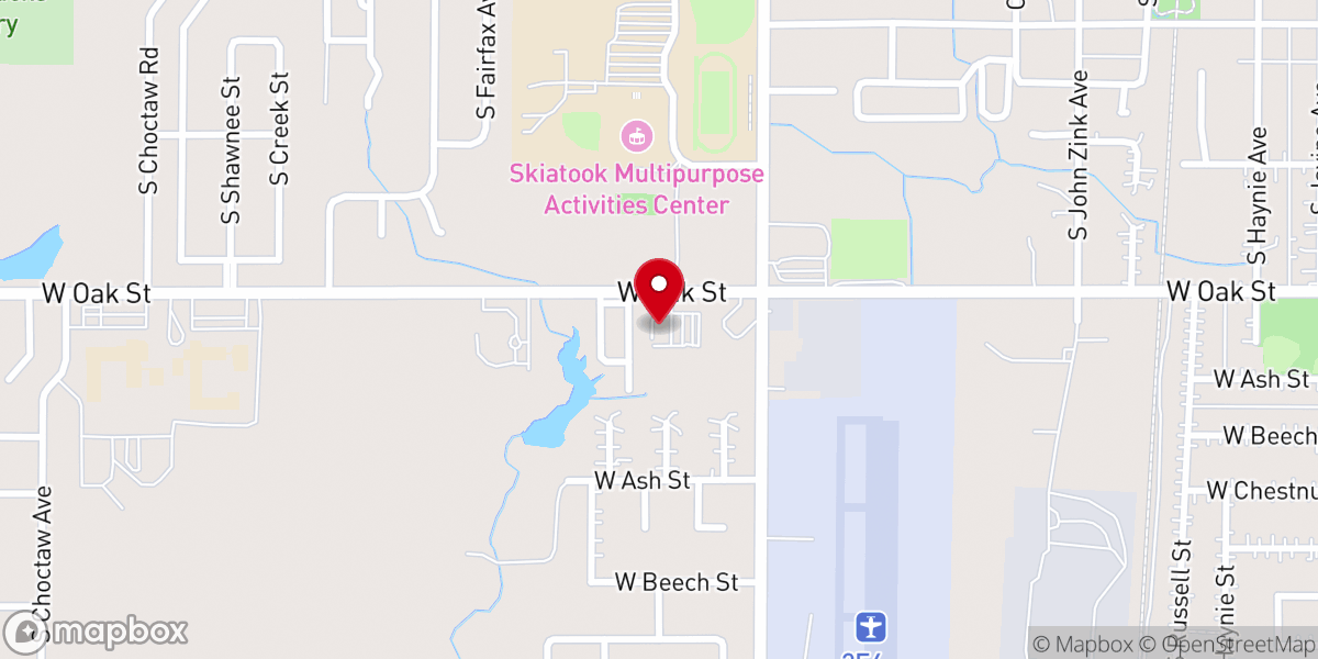 Map showing location of Unity Fellowship Church