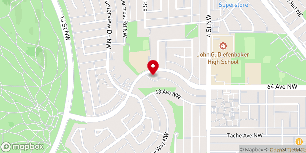 Map showing location of Grace City Church - Formerly Urban Grace Church