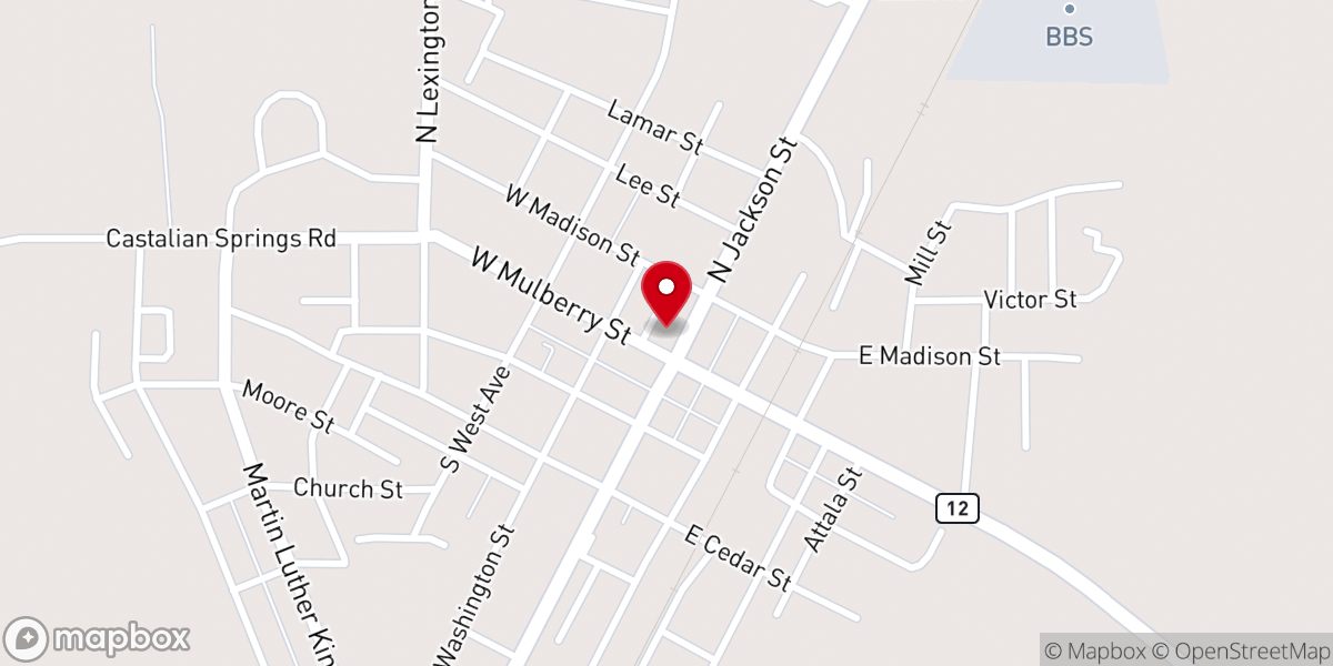 Map showing location of Immanuel Church of God