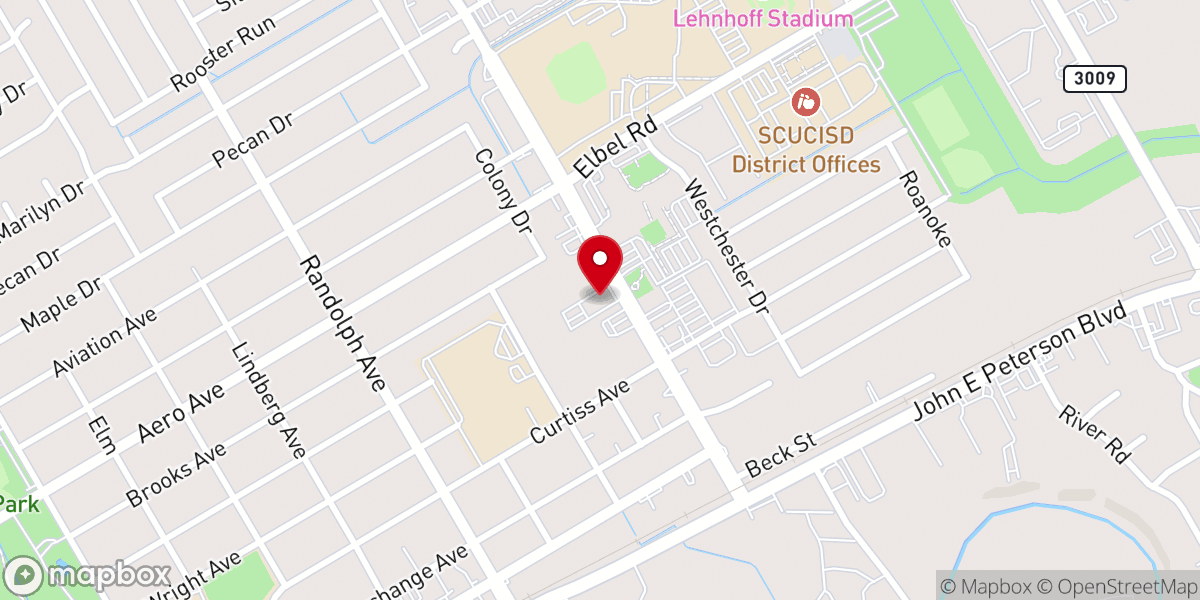 Map showing location of Knights of Columbus, Council #6358