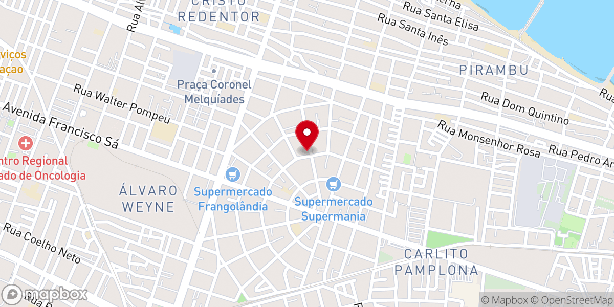 Map showing location of Igreja Batista Aliança - Carlito Pamplona