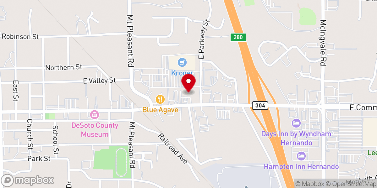 Map showing location of Goodwill Outlet