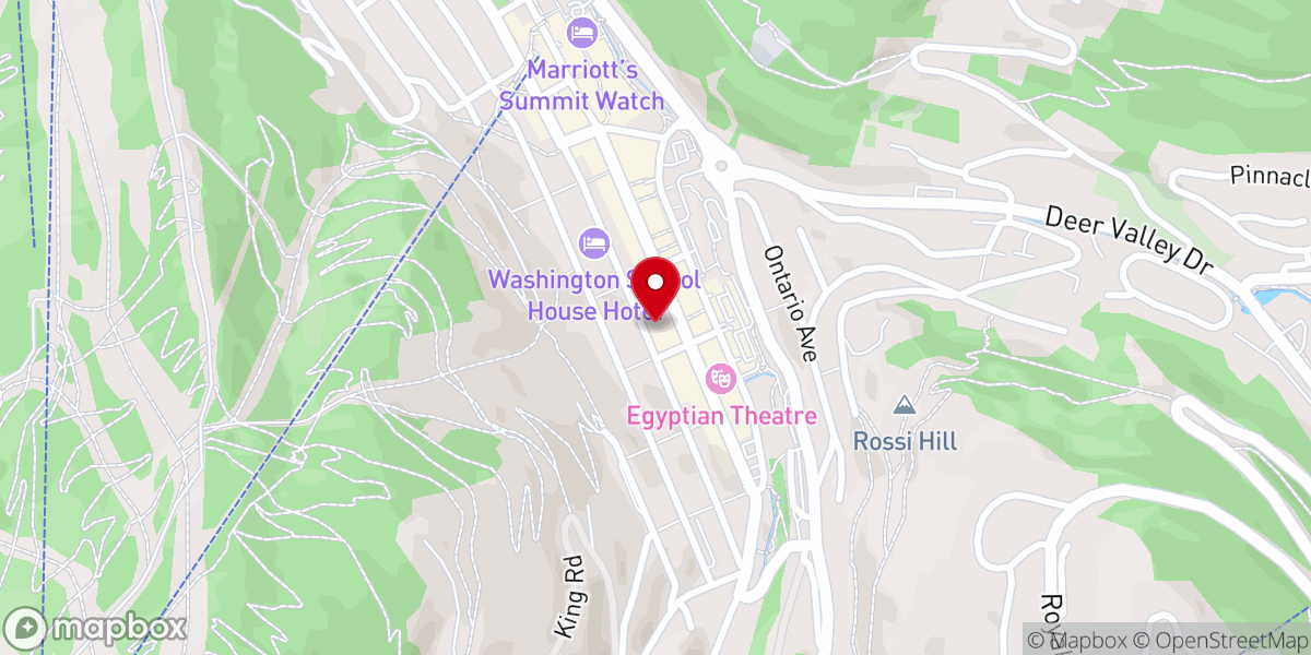 Map showing location of Park City Blue Church Lodge D