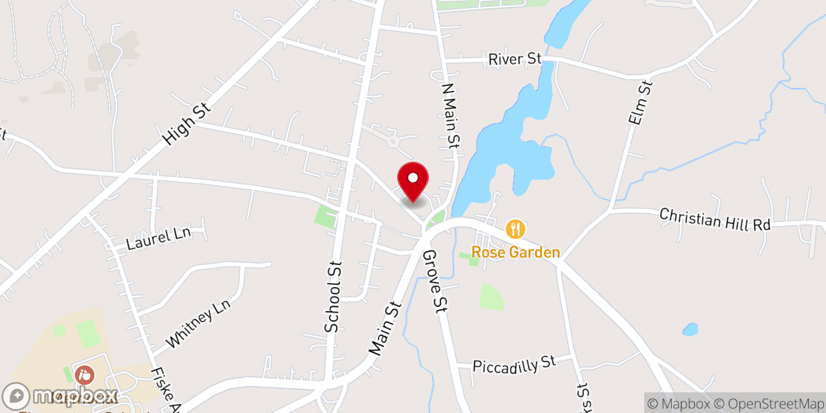 Map showing location of Soul Fuel Cafe at The United Parish of Upton