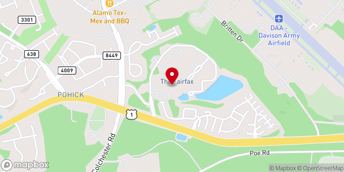 Map showing location of Belvoir Woods Protestant Mission Society