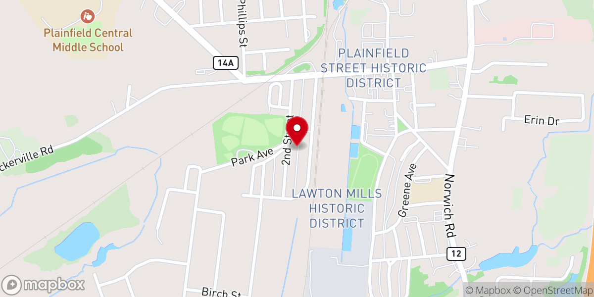 Map showing location of My Community Bible Church Inc
