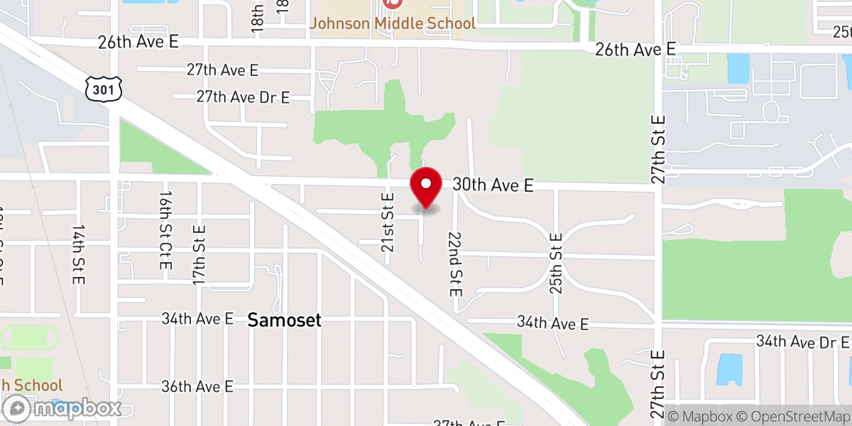 Map showing location of Ministerios Puerta Abierta