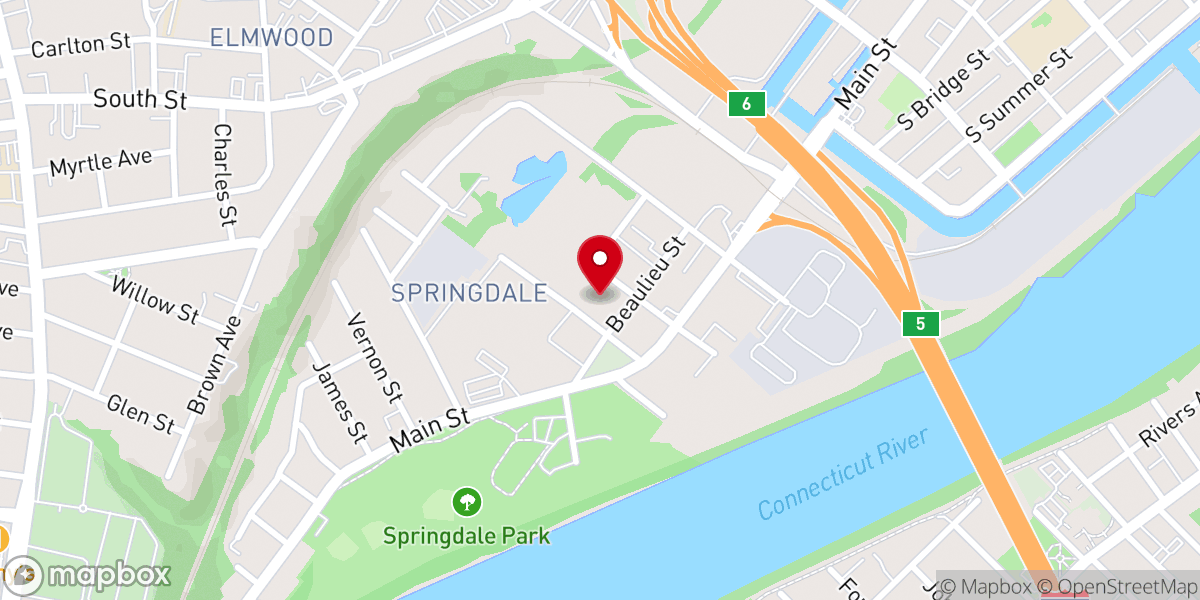 Map showing location of Solurge Dispensary