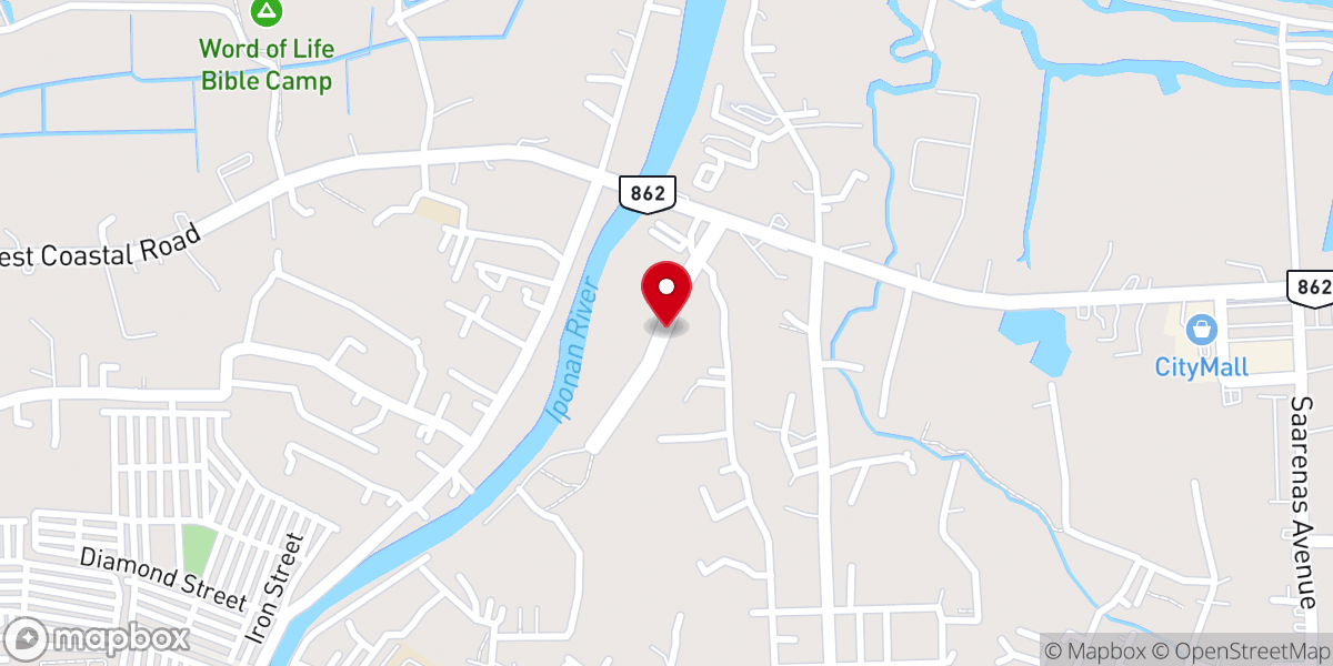 Map showing location of Lighthouse Bible Baptist Church - CDOC