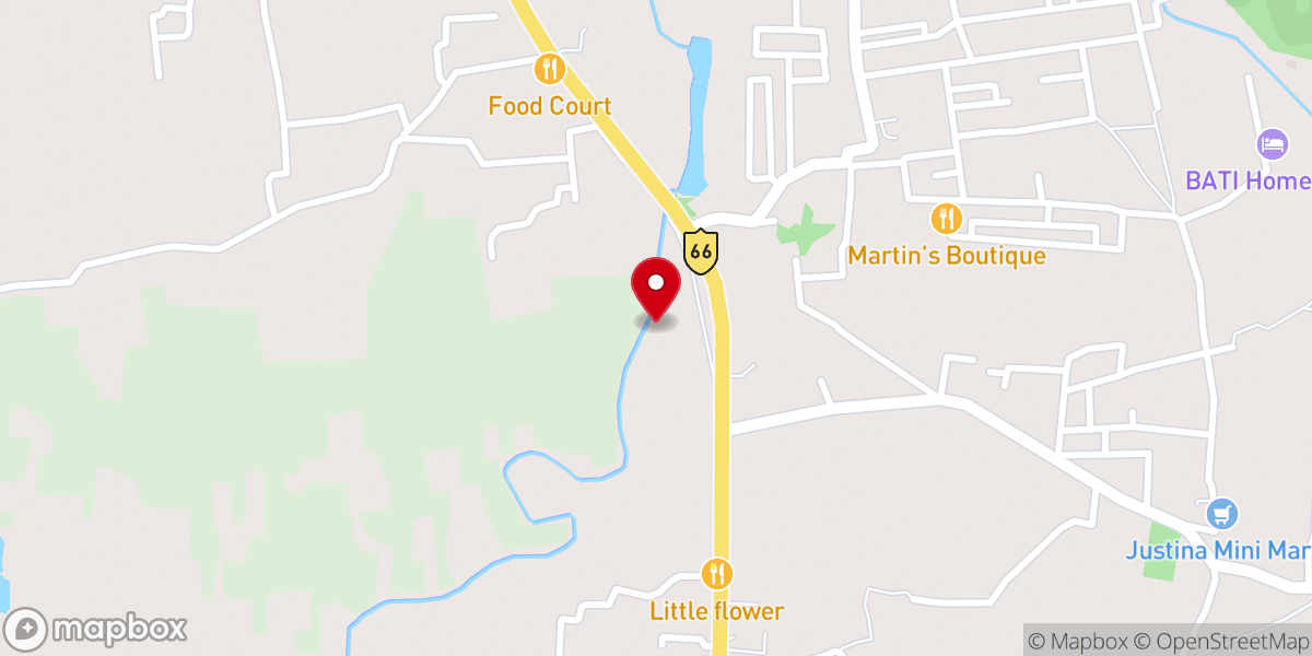 Map showing location of Indian Pentecostal Chruch (IPC) Shalom, Margao, Malayalam Worship Center