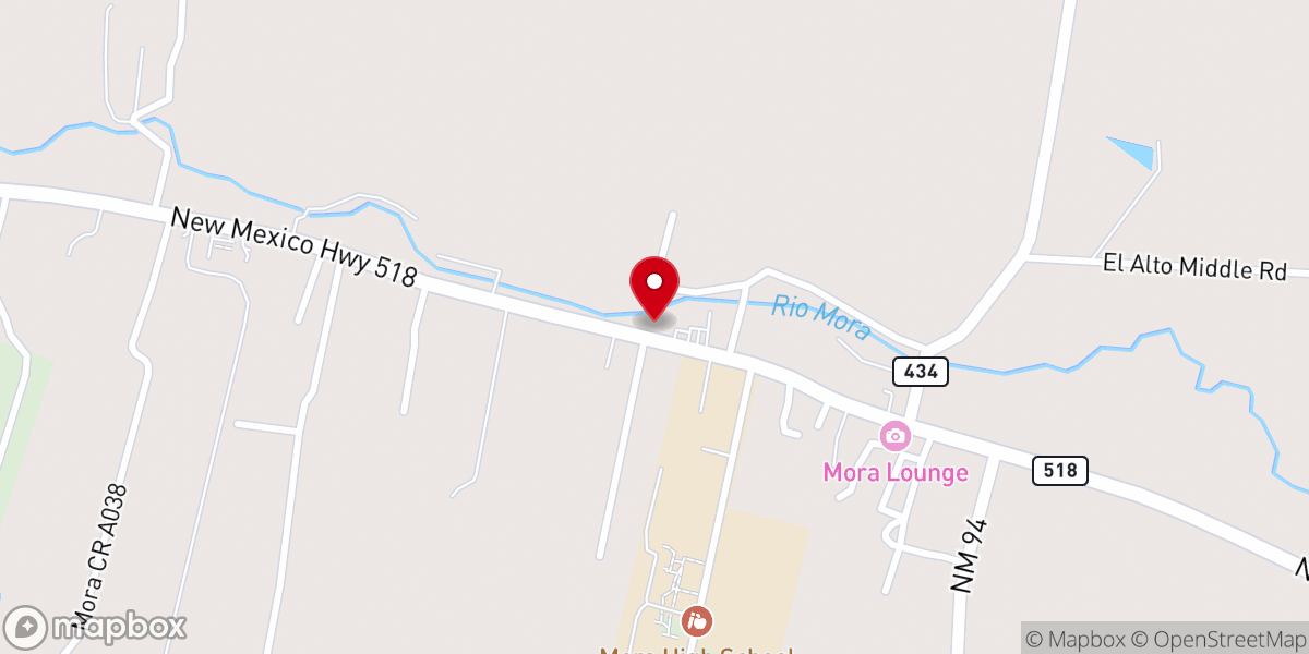 Map showing location of Mora Seventh-day Adventist Church